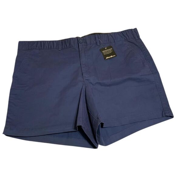 New Eddie Bauer Womens Boyfriend Midrise Shorts size 20W - Picture 1 of 4